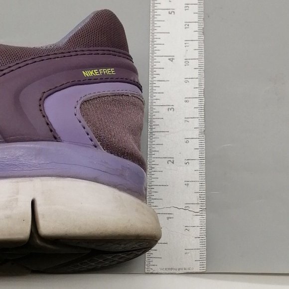 Nike Training Womens Sneakers Nike Free Fit 2 Purple Lace‎ Up Athletic Shoe 9 - Picture 8 of 10